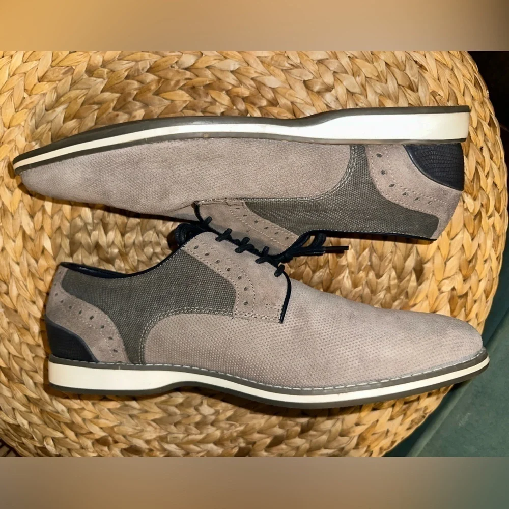UEC Kenneth Cole Reaction Men's Weiser Perforated Derby Shoes Size 11